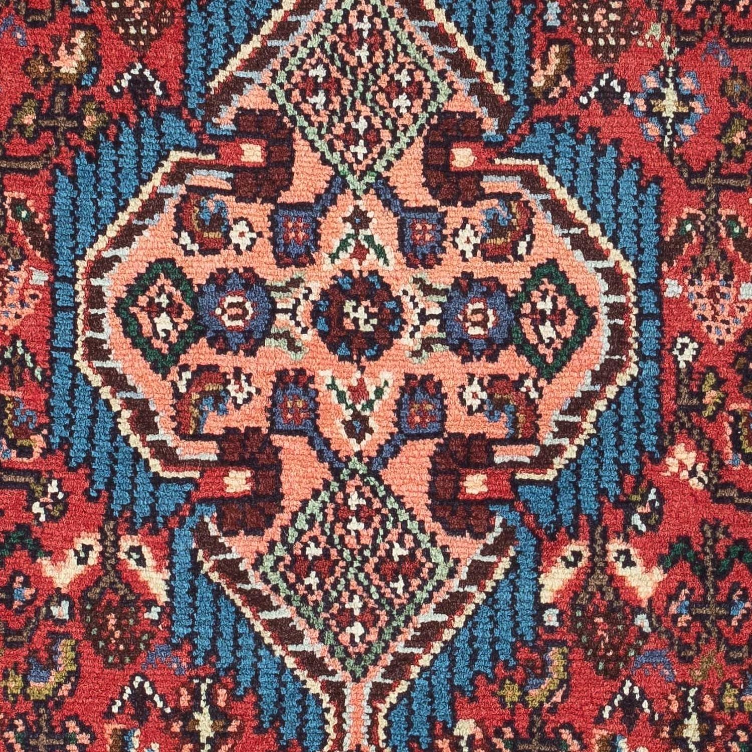 Alfombra persa - Nómada - 133 x 76 cm - rojo