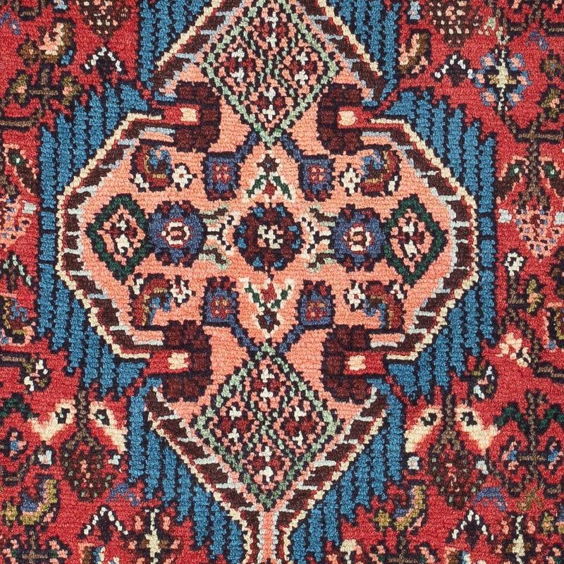 Alfombra persa - Nómada - 133 x 76 cm - rojo
