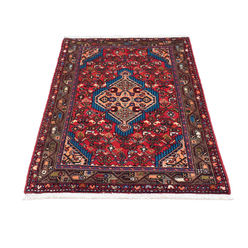 Alfombra persa - Nómada - 133 x 76 cm - rojo