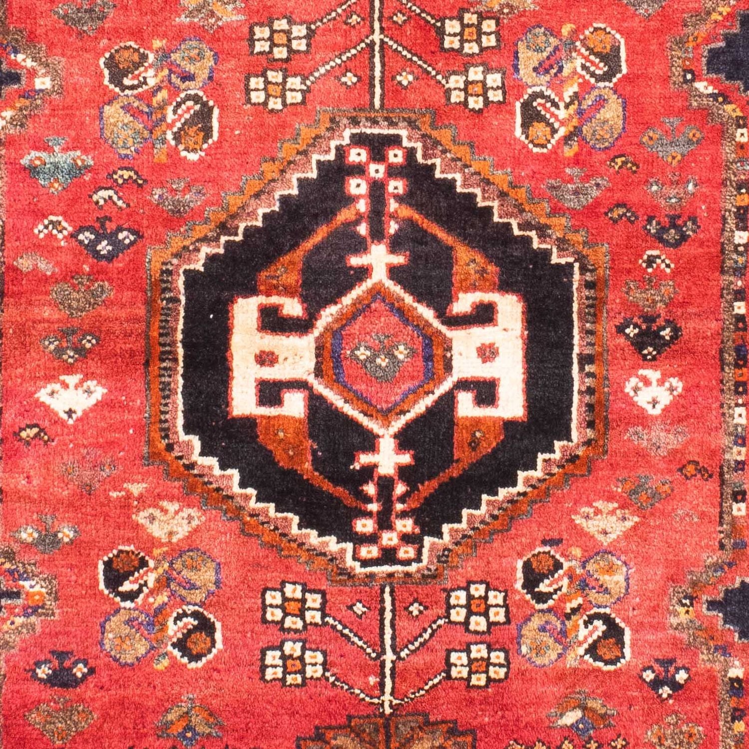 Alfombra persa - Nómada - 160 x 110 cm - rojo