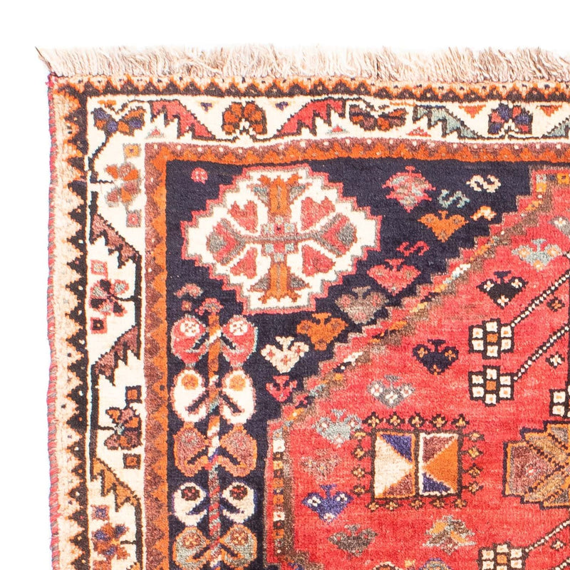 Alfombra persa - Nómada - 160 x 110 cm - rojo