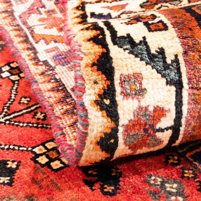 Alfombra persa - Nómada - 160 x 110 cm - rojo