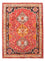 Alfombra persa - Nómada - 158 x 118 cm - rojo oscuro
