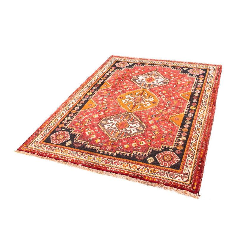 Alfombra persa - Nómada - 158 x 118 cm - rojo oscuro