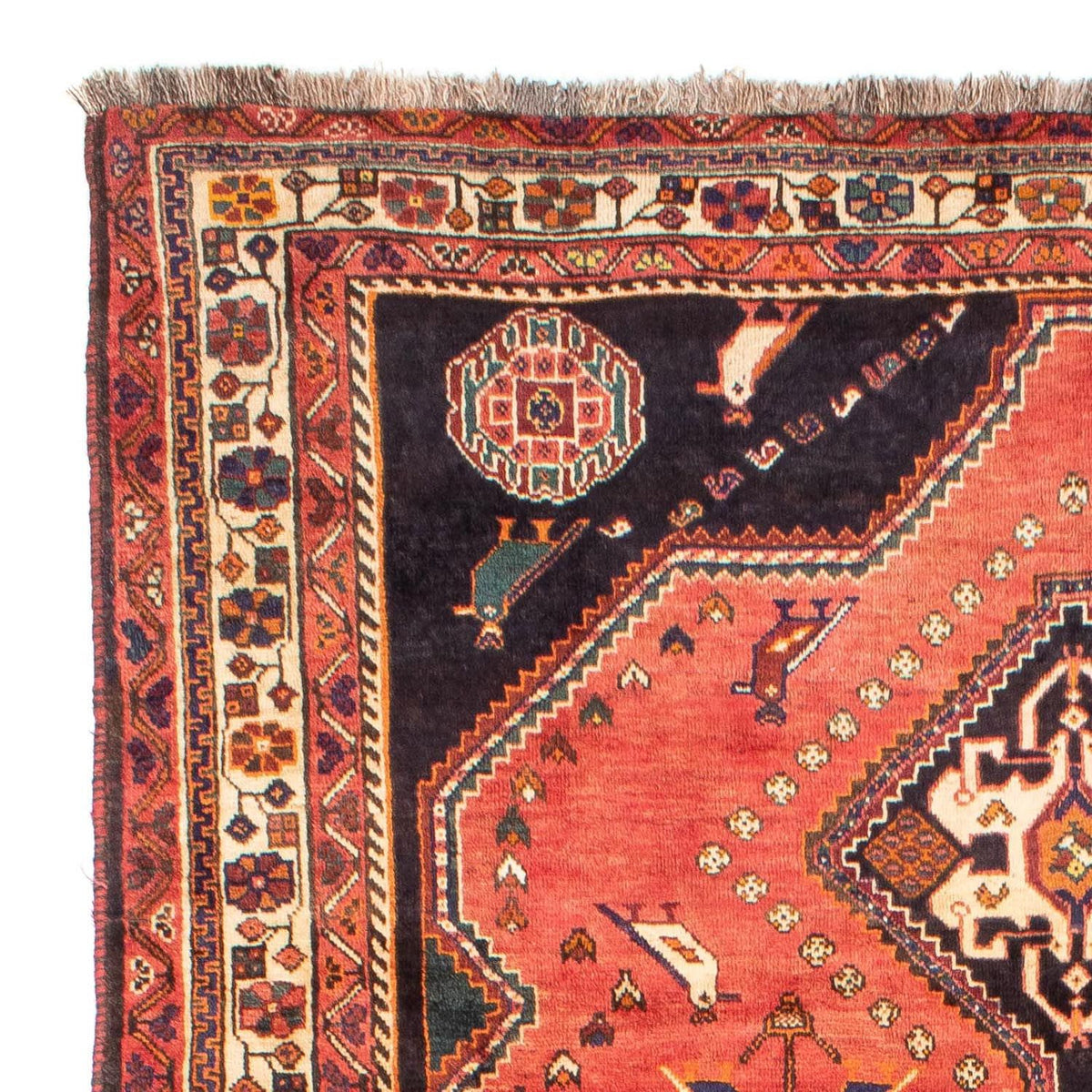 Shiraz Alfombra 195x290cm - Alfombra persa