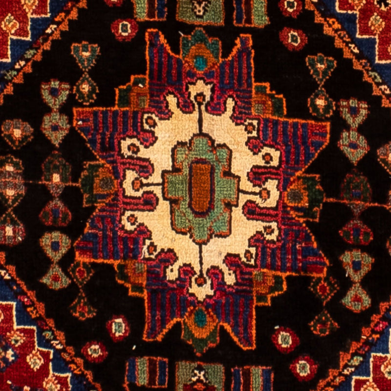 Alfombra persa - Nómada - 300 x 220 cm - rojo oscuro