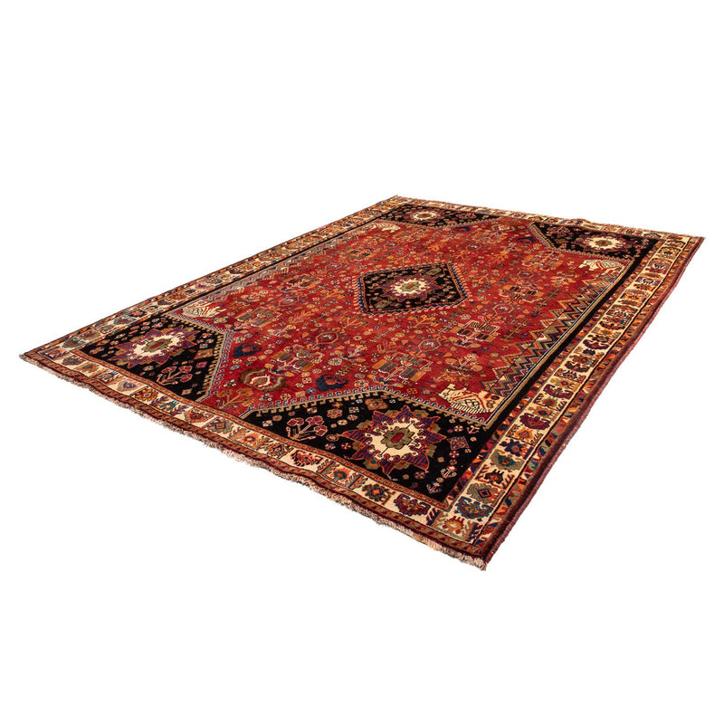 Alfombra persa - Nómada - 300 x 220 cm - rojo oscuro
