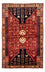 Alfombra persa - Nómada - 270 x 175 cm - rojo oscuro