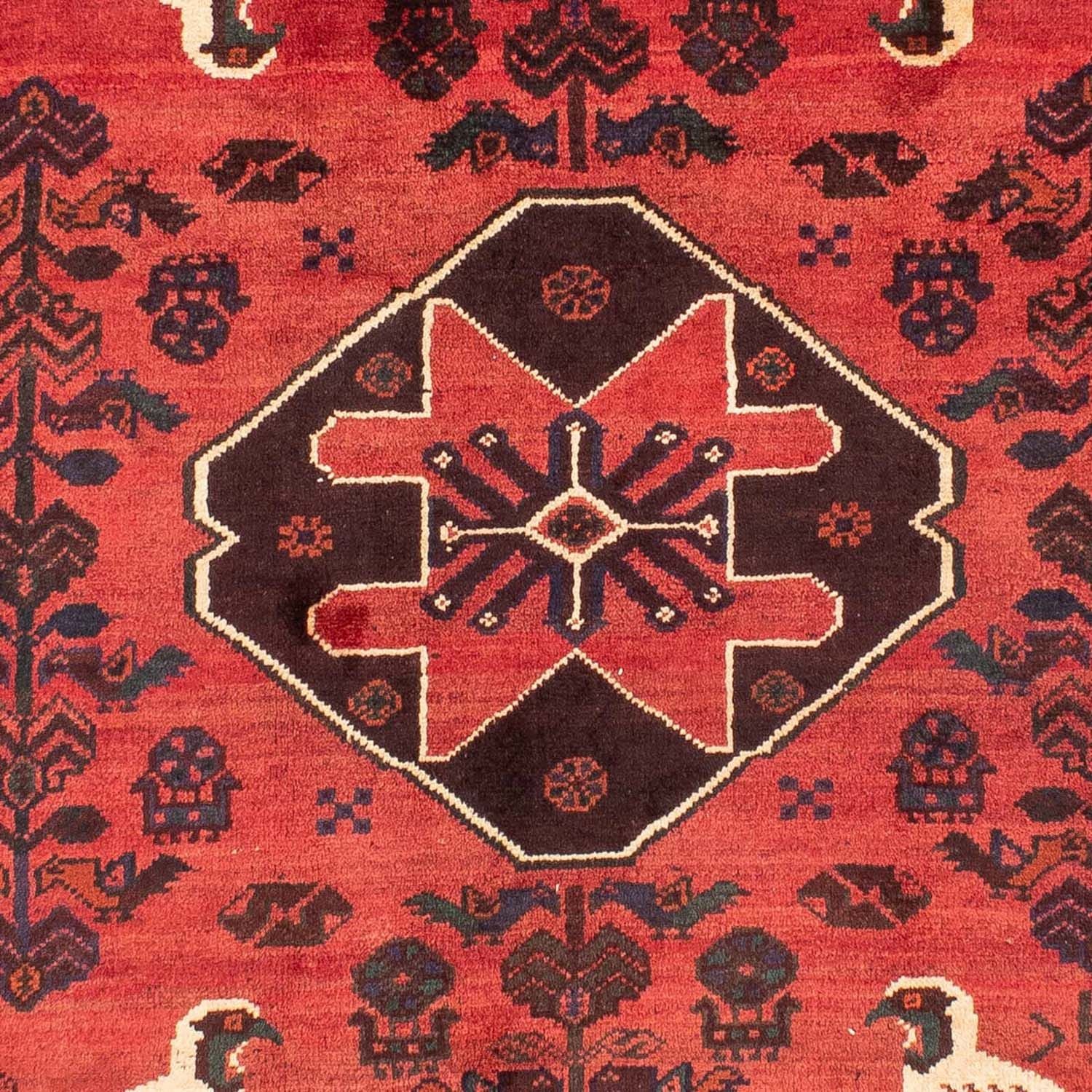 Alfombra persa - Nómada - 312 x 215 cm - rojo claro