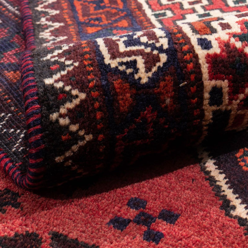 Alfombra persa - Nómada - 312 x 215 cm - rojo claro