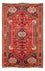 Alfombra persa - Nómada - 250 x 155 cm - rojo oscuro