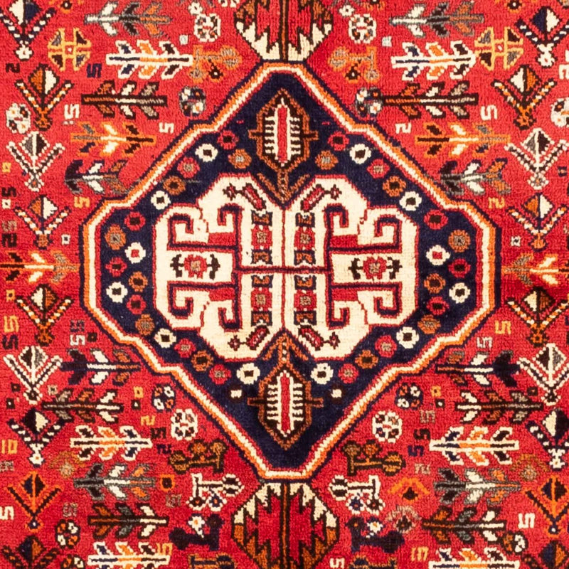 Alfombra persa - Nómada - 250 x 155 cm - rojo oscuro