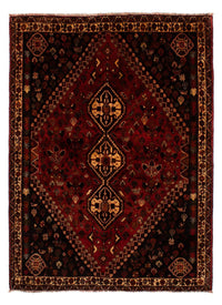 Alfombra persa - Nómada - 250 x 185 cm - rojo oscuro