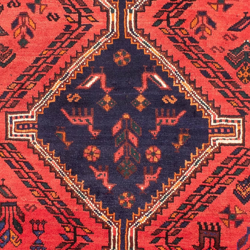 Alfombra persa - Nómada - 296 x 210 cm - rojo claro