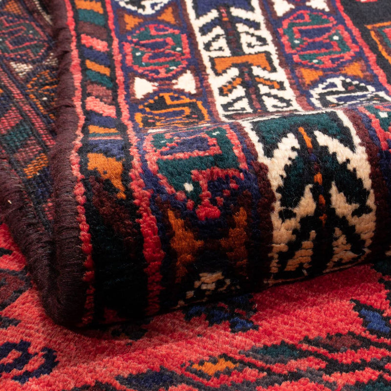Alfombra persa - Nómada - 296 x 210 cm - rojo claro