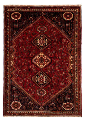 Alfombra persa - Nómada - 322 x 225 cm - rojo oscuro