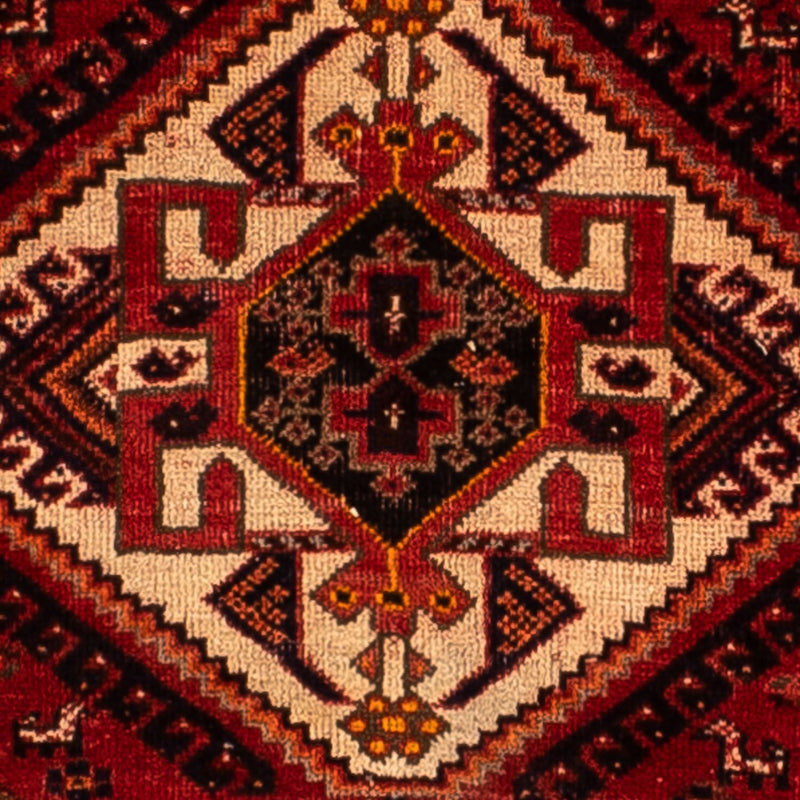 Alfombra persa - Nómada - 322 x 225 cm - rojo oscuro