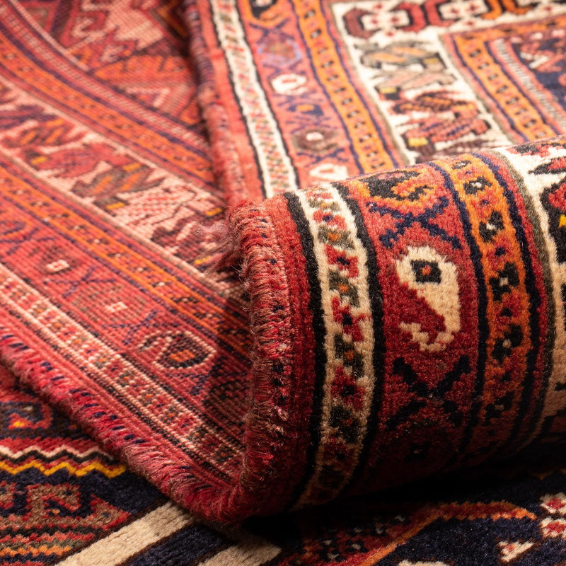 Alfombra persa - Nómada - 322 x 225 cm - rojo oscuro