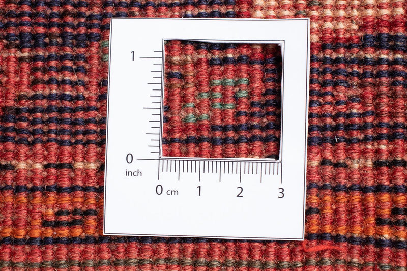 Alfombra persa - Nómada - 322 x 225 cm - rojo oscuro