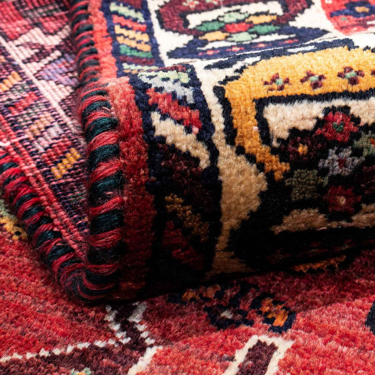 Alfombra persa - Nómada - 265 x 182 cm - rojo oscuro