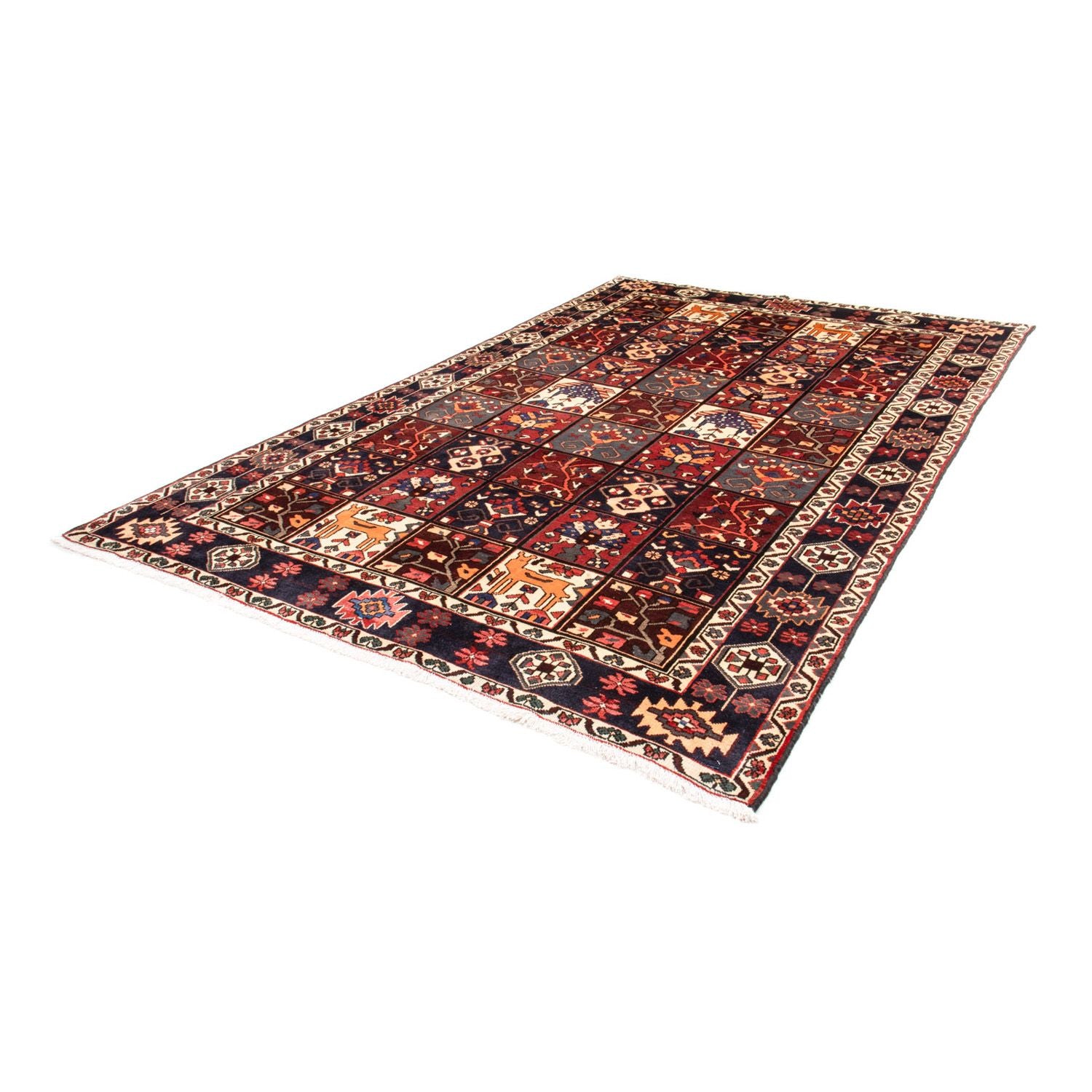 Alfombra persa - Nómada - 305 x 210 cm - azul oscuro