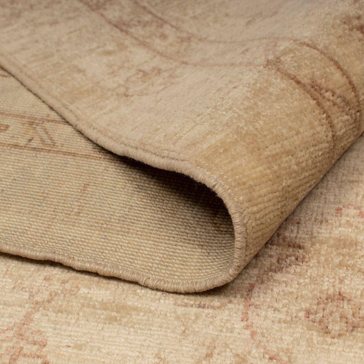 Alfombra Ziegler - 293 x 249 cm - marrón claro