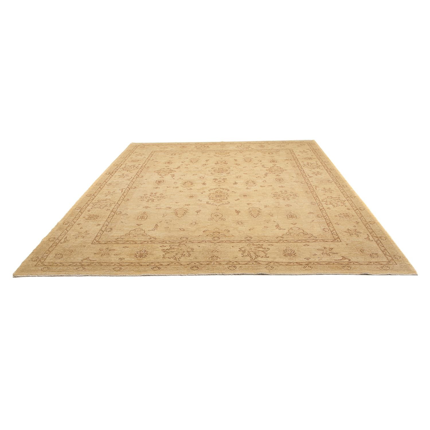 Alfombra Ziegler - 293 x 249 cm - marrón claro