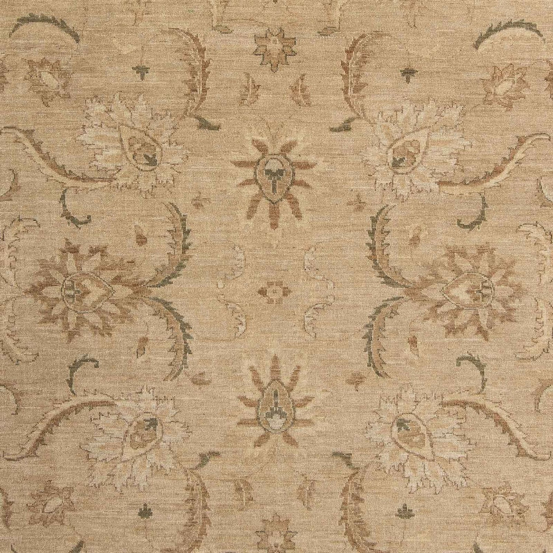 Alfombra Ziegler - 302 x 242 cm - marrón claro