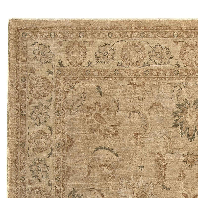 Alfombra Ziegler - 302 x 242 cm - marrón claro
