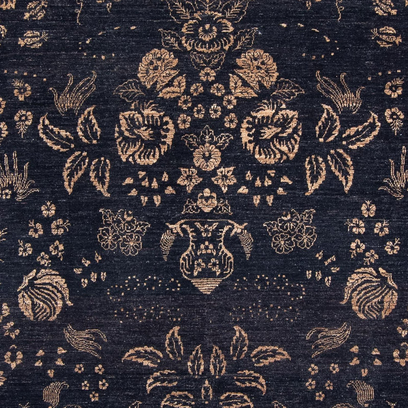 Alfombra de diseño - 308 x 248 cm - azul oscuro