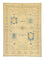 Alfombra Ziegler - 201 x 150 cm - beige