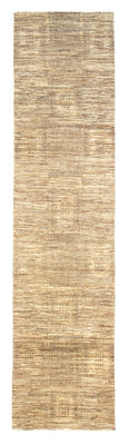Alfombra de pasillo Alfombra Gabbeh - Indus - 303 x 75 cm - beige