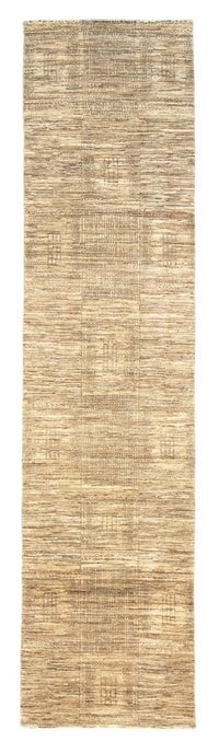 Alfombra de pasillo Alfombra Gabbeh - Indus - 303 x 75 cm - beige