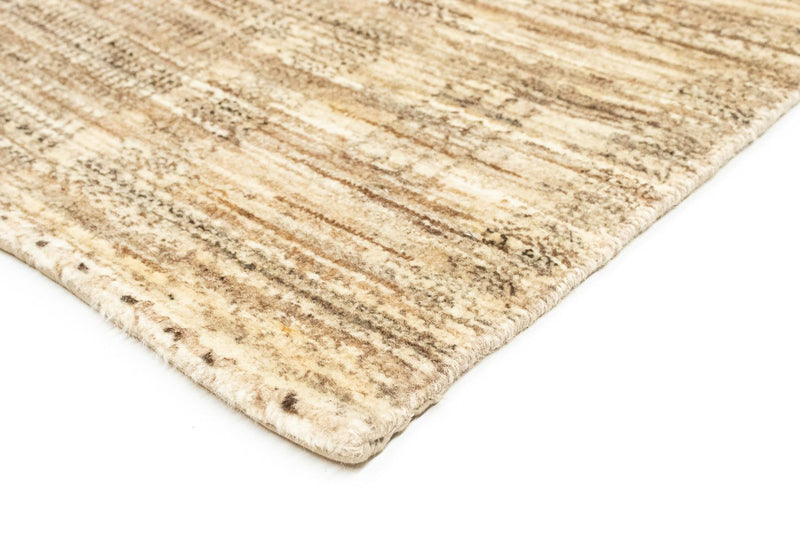 Alfombra de pasillo Alfombra Gabbeh - Indus - 303 x 75 cm - beige