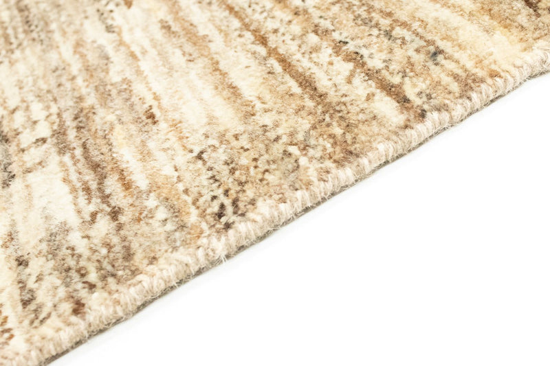 Alfombra de pasillo Alfombra Gabbeh - Indus - 303 x 75 cm - beige