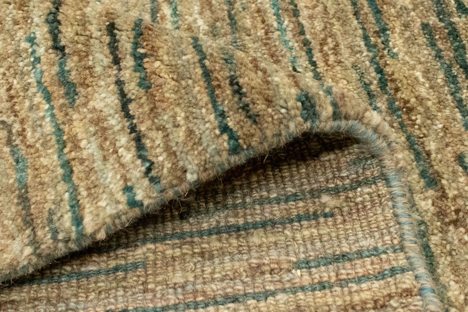 Alfombra Gabbeh - Indus - 282 x 183 cm - gris
