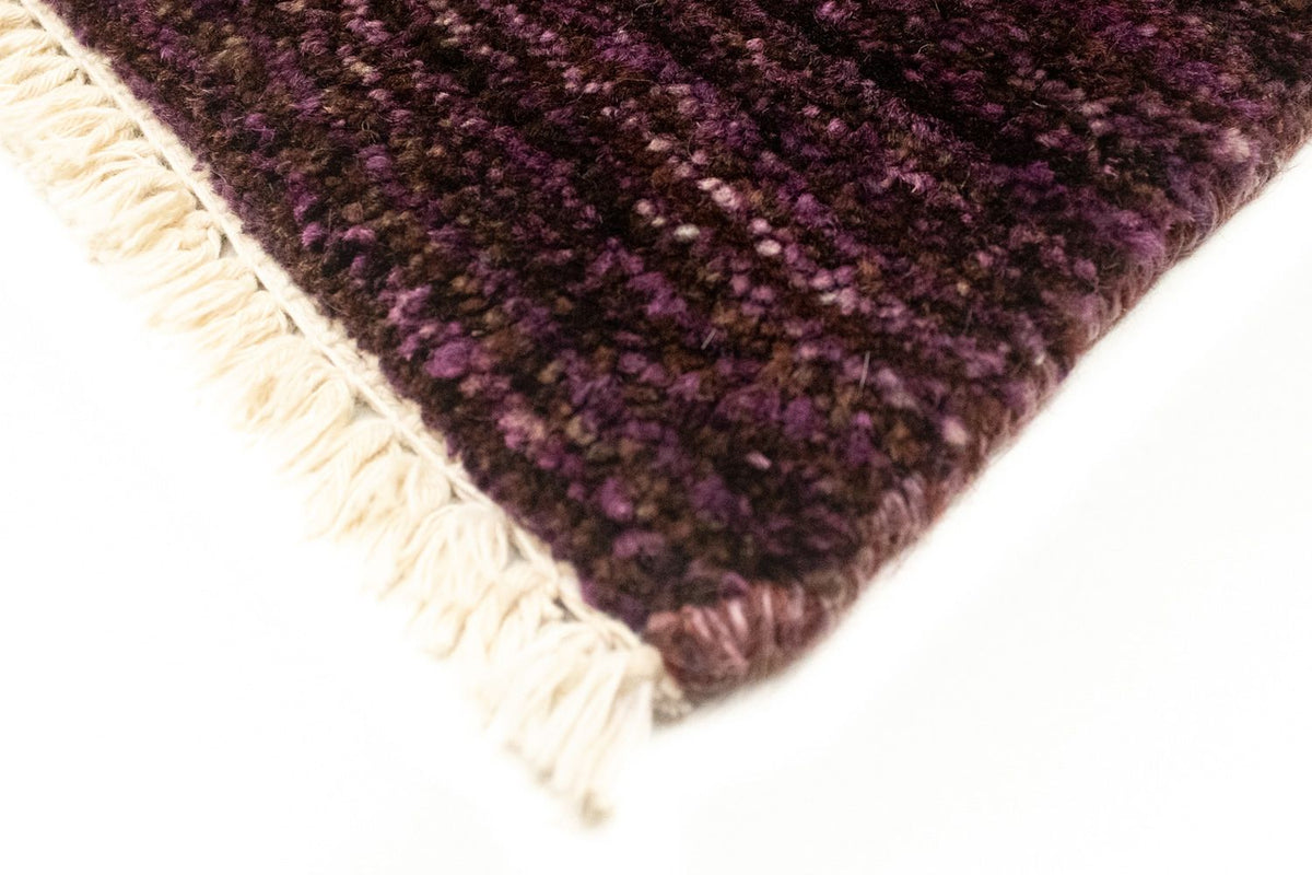 Alfombra Gabbeh - Indus - 247 x 168 cm - rojo oscuro
