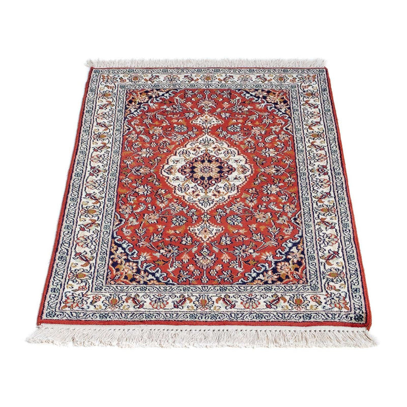 Alfombra persa - Clásica - 94 x 63 cm - rojo oscuro