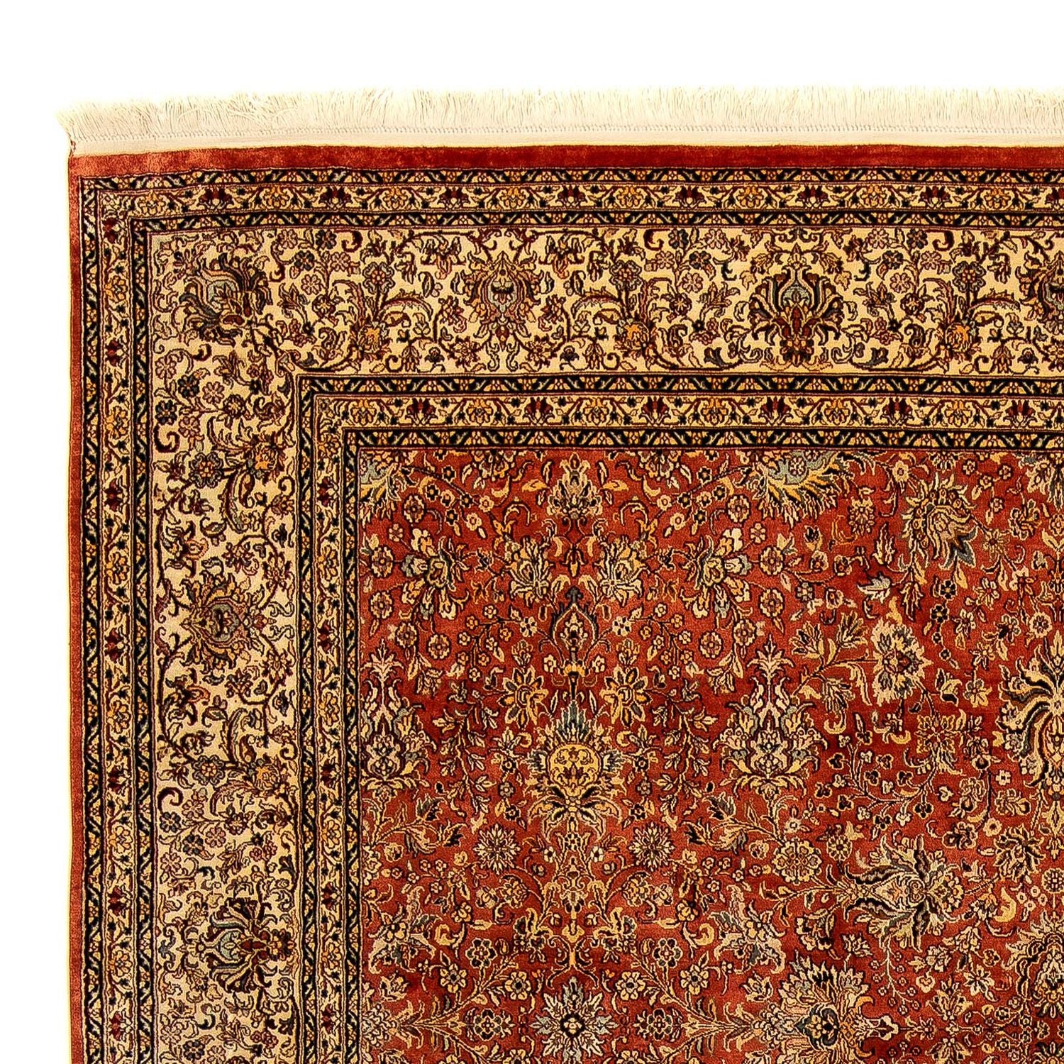 Alfombra persa - Clásica - 336 x 248 cm - rojo oscuro