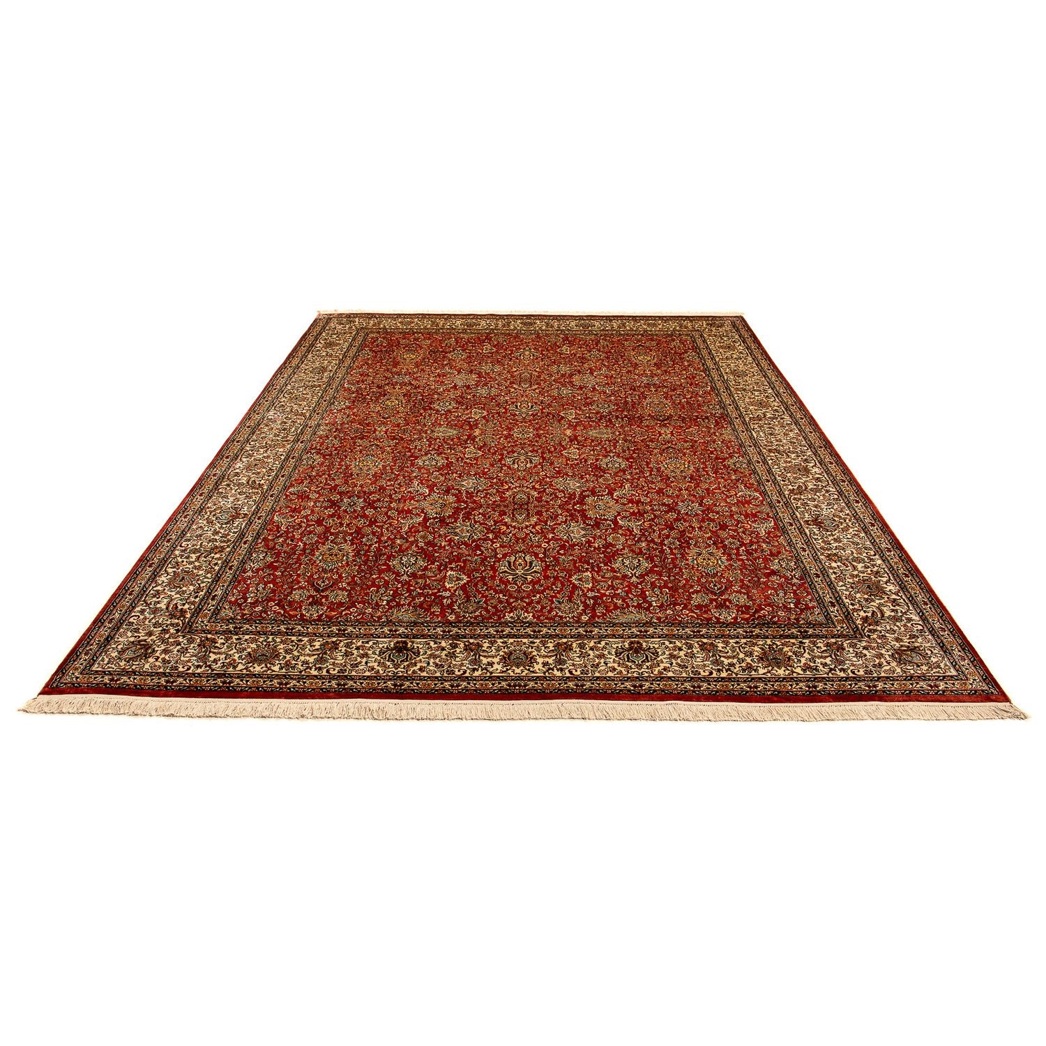Alfombra persa - Clásica - 336 x 248 cm - rojo oscuro