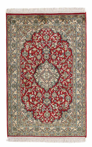 Alfombra persa - Clásica - 95 x 62 cm - rojo oscuro
