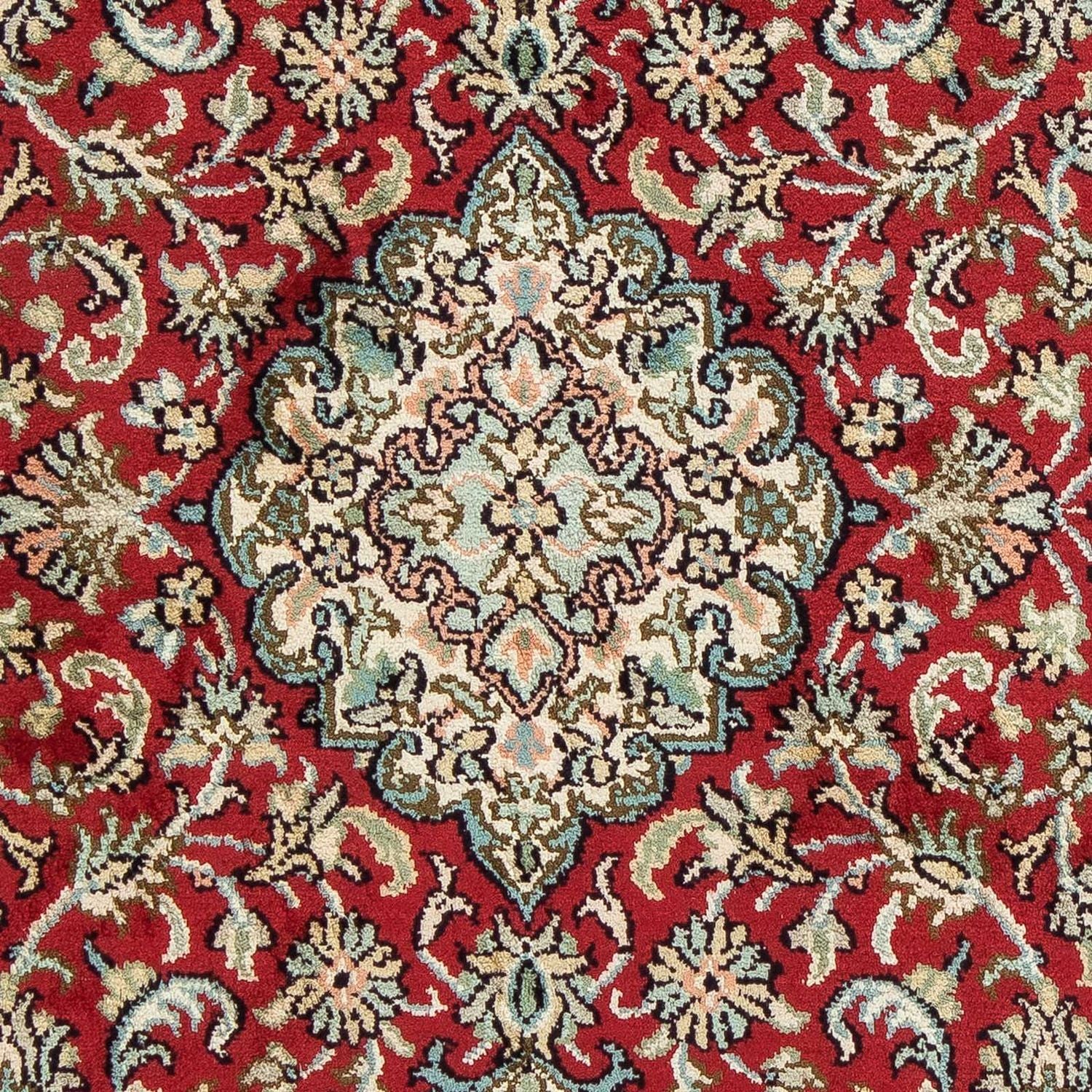 Alfombra persa - Clásica - 95 x 62 cm - rojo oscuro