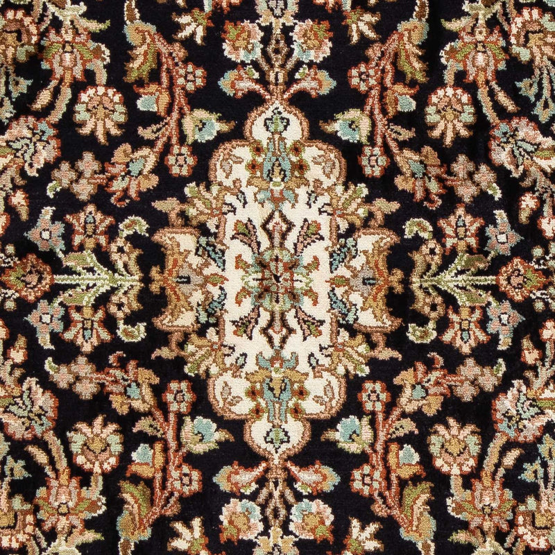 Alfombra persa - Clásica - 94 x 66 cm - azul oscuro