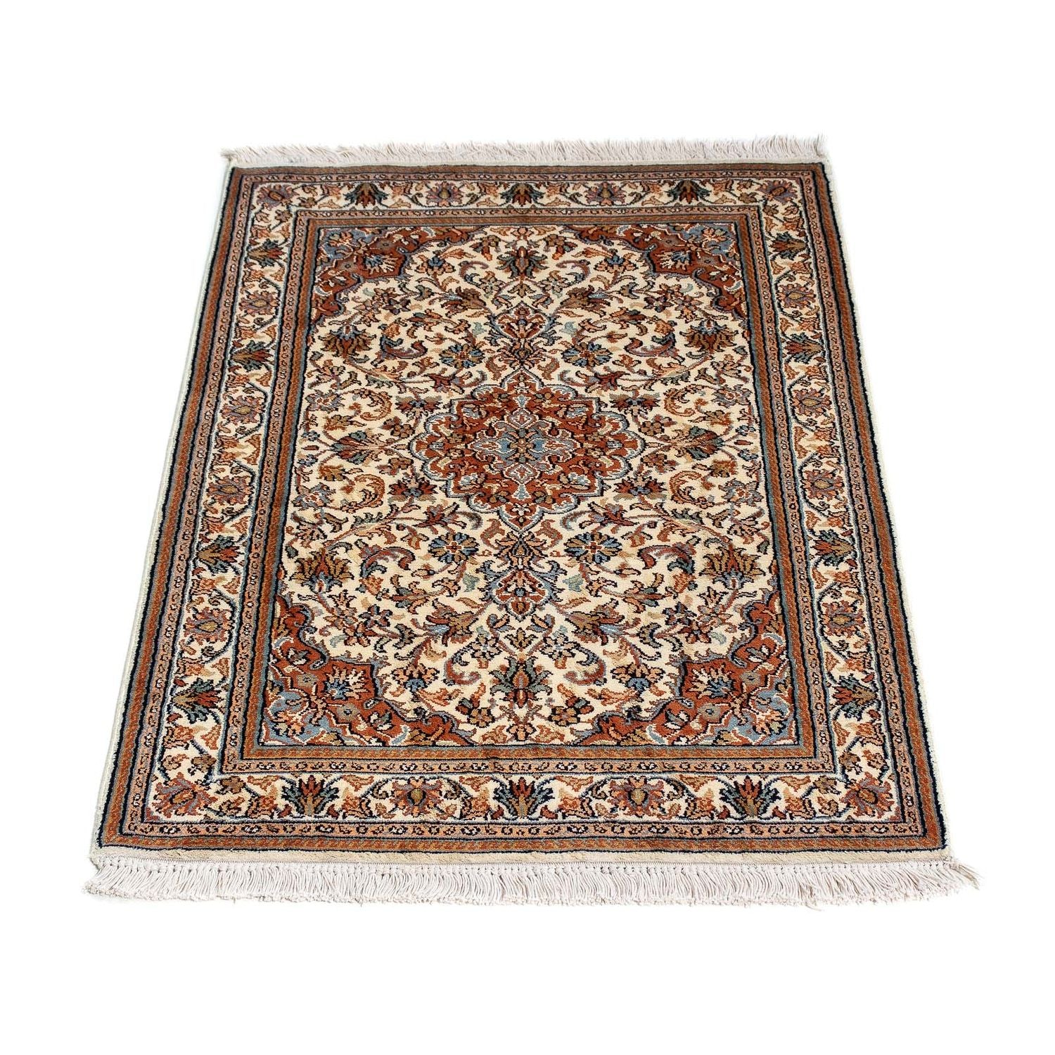 Alfombra persa - Clásica - 96 x 63 cm - beige