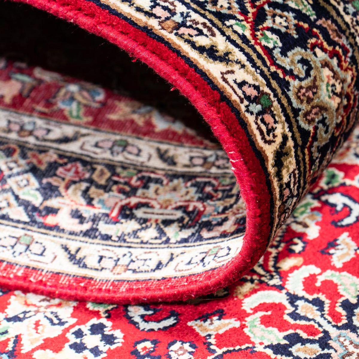 Alfombra de pasillo Alfombra persa - Clásica - 188 x 64 cm - rojo oscuro