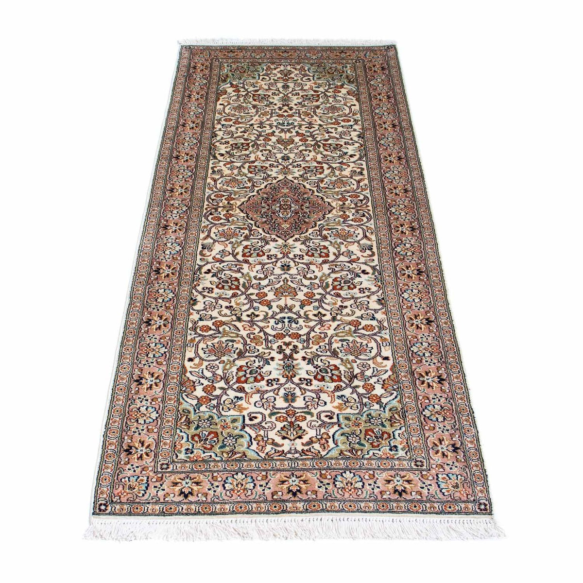 Alfombra de pasillo Alfombra persa - Clásica - 186 x 64 cm - beige