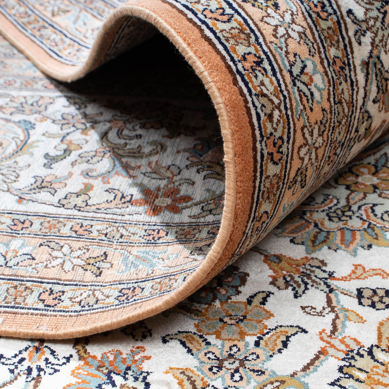 Alfombra de seda - Seda de Cachemira - 304 x 241 cm - beige