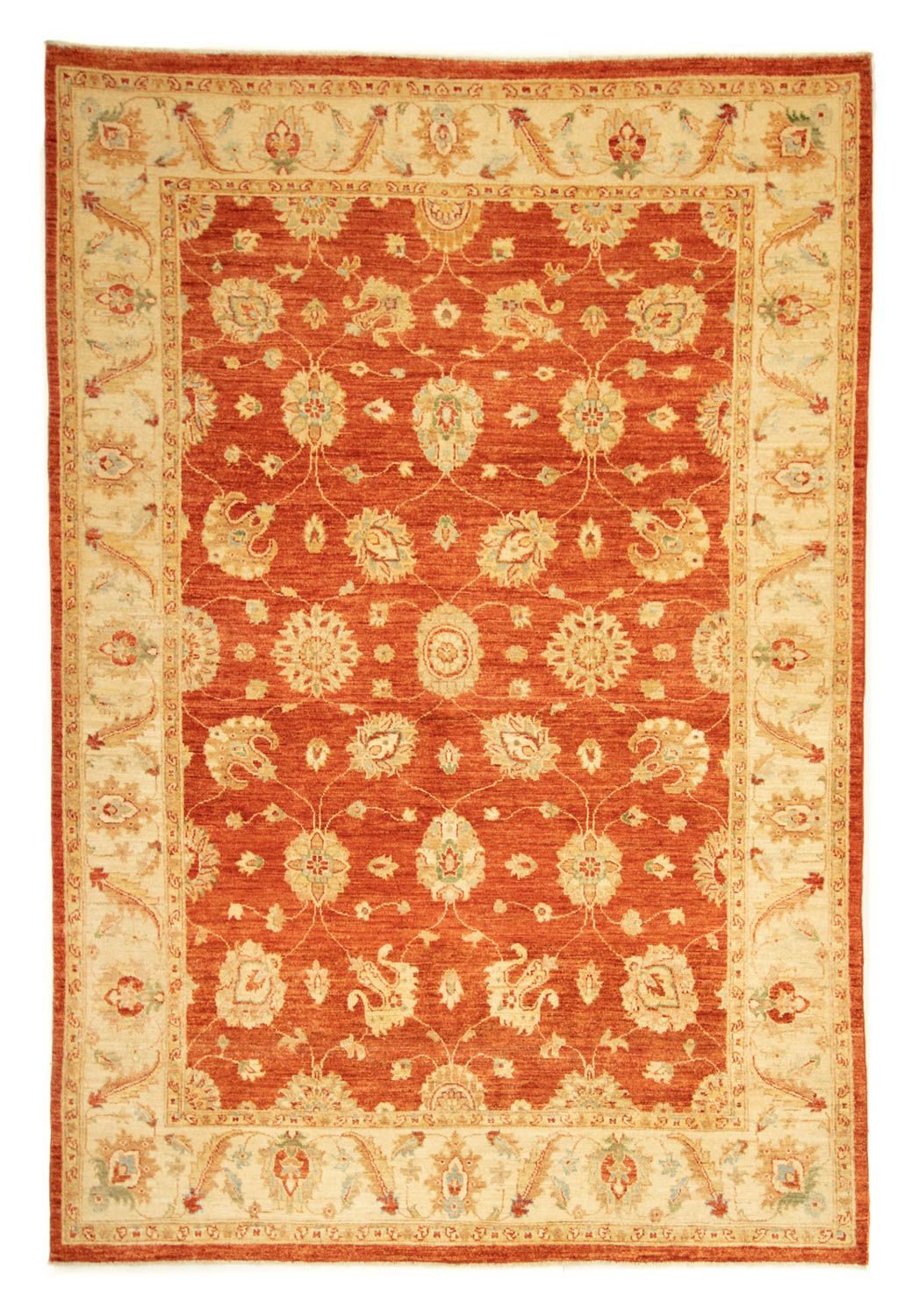 Alfombra Ziegler - 247 x 173 cm - rojo