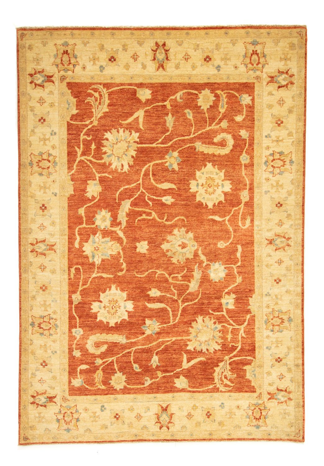 Alfombra Ziegler - 246 x 175 cm - rojo