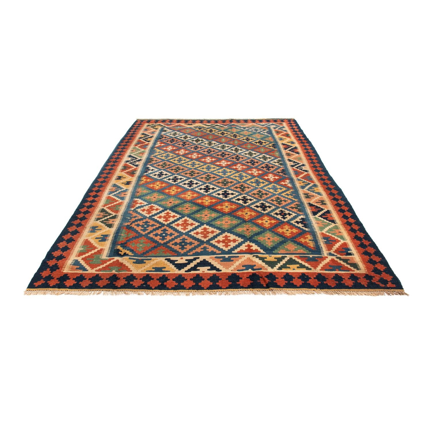 Alfombra Kelim - Oriental - 273 x 191 cm - multicolor